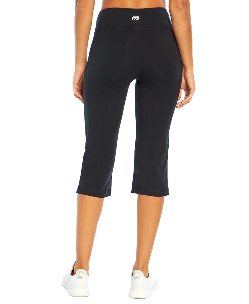 Marika Women's Zoey Tummy Control Capri Legging, Black, Medium - Image 5